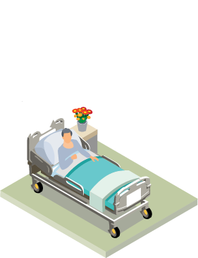 vitalerter resident in bed